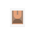 Abstraction_Balance_Round_Bohemian_Shape_Minimalism_001 Art Print Gallery Image 1