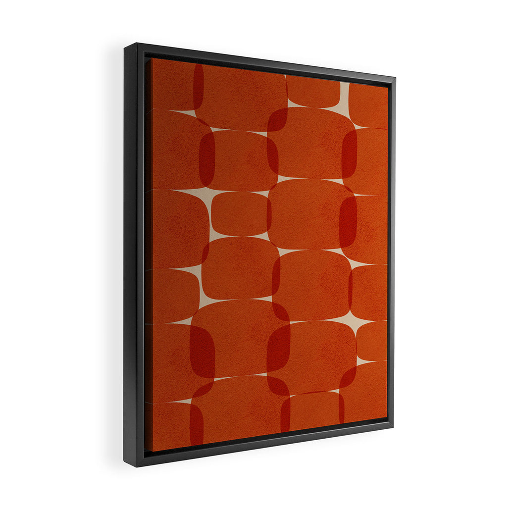 Abstraction_COLOR_ROCKS_Minimalism_003 Framed Canvas Print Gallery Image 2