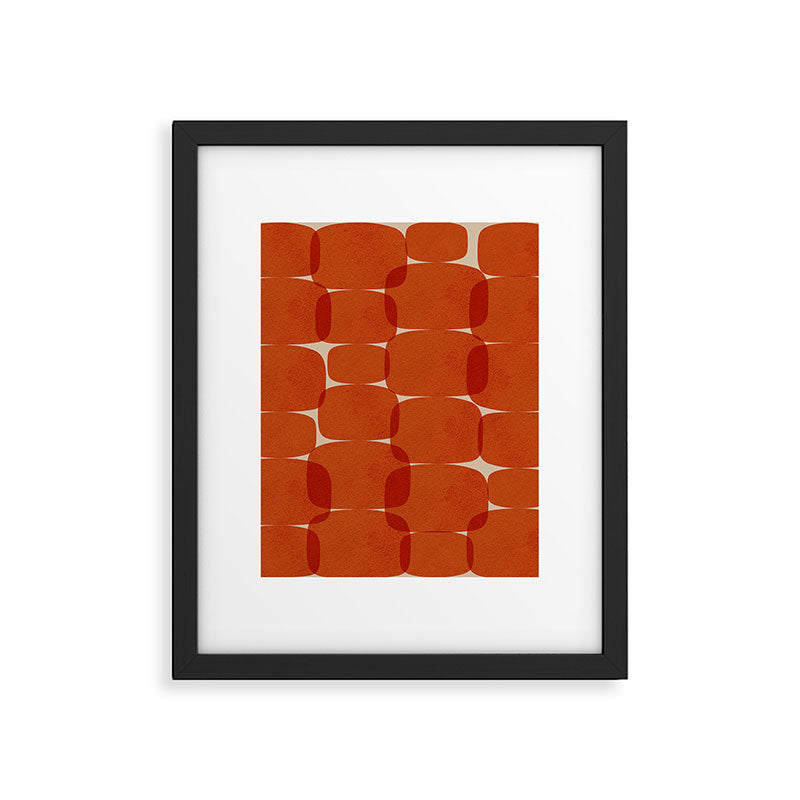 Abstraction_COLOR_ROCKS_Minimalism_003 Framed Art Print Gallery Image 6