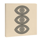 Abstraction_EYE_LINE_POP_ART_Minimalism_001X Canvas Print Gallery Image 3