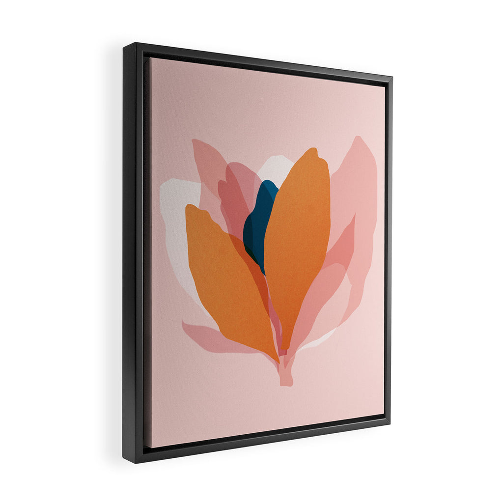 Abstraction_Floral_Blossom Framed Canvas Print Gallery Image 2