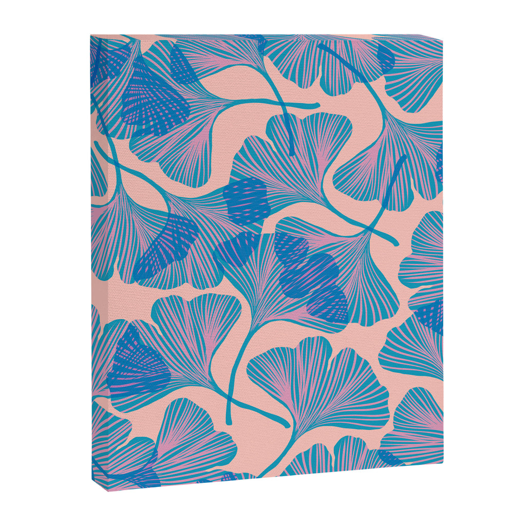Abstraction_Ginkgo_Pattern_Minimalism_002 Canvas Print Gallery Image 8
