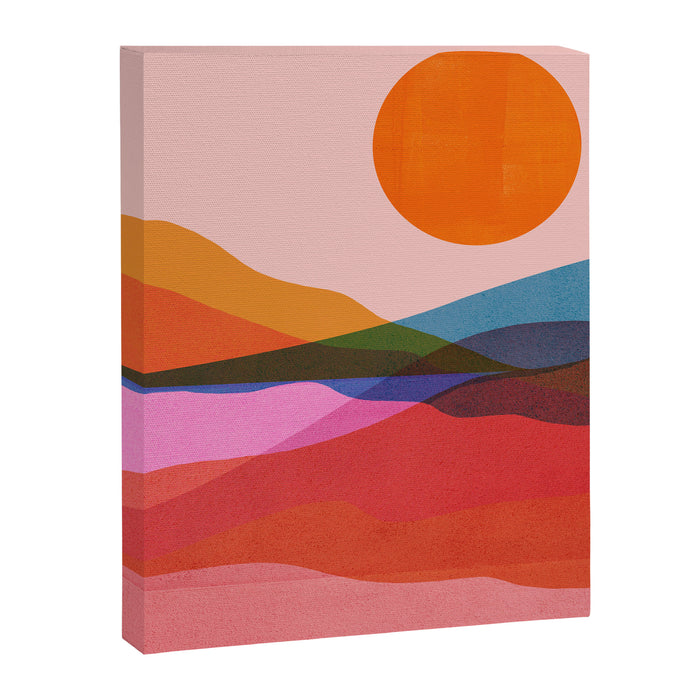 Abstraction_OCEAN_Beach_Minimalism_001 Canvas Print Gallery Image 1