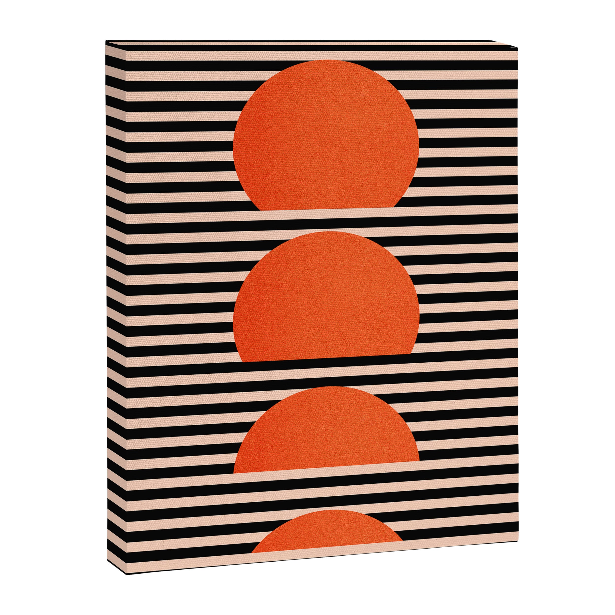 Abstraction_SUNSET_LINE_ART_Minimalism_001 Canvas Print Gallery Image 8