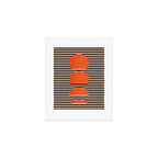 Abstraction_SUNSET_LINE_ART_Minimalism_001 Art Print Gallery Image 1