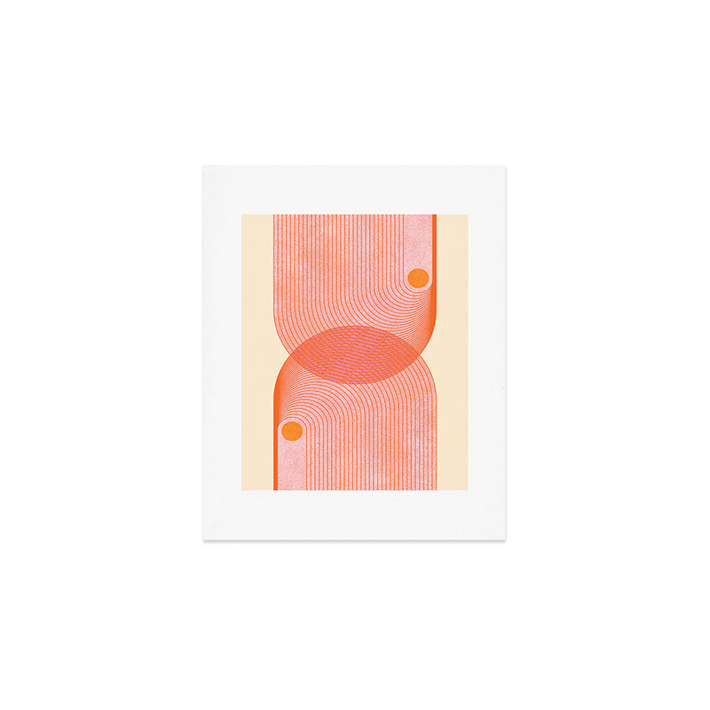 Abstraction_SUN_SUMMER_RED_HOT_SHINE_POP_ART_0322M Art Print Gallery Image 1