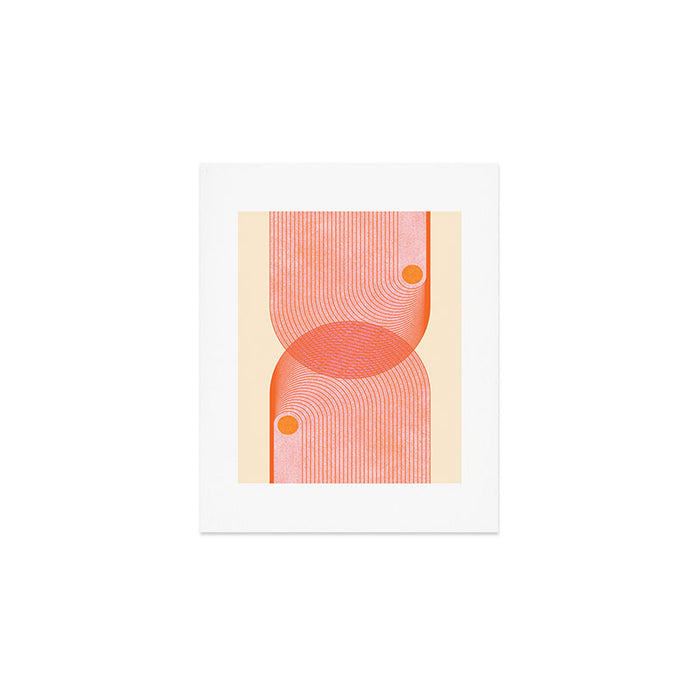 Abstraction_SUN_SUMMER_RED_HOT_SHINE_POP_ART_0322M Art Print Gallery Image 1