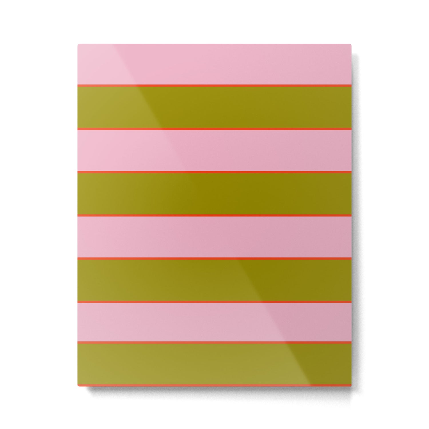 Abstration_GEOMETRIC_RIBBON_STRIPE_LINE_GIFT_LOVE_POP_0930 Metal Print Gallery Image 6