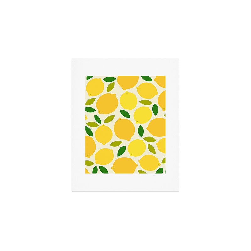 Lemon Art Print Gallery Image 1