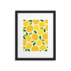 Lemon Framed Art Print Gallery Image 6