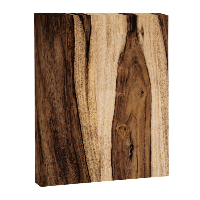 Sheesham Wood Grain Texture, Close Up Canvas Print Gallery Image 1