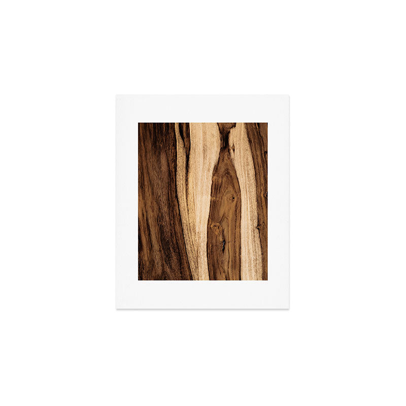Sheesham Wood Grain Texture, Close Up Art Print Gallery Image 1