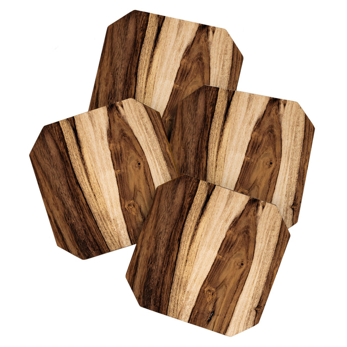 Sheesham Wood Grain Texture, Close Up Coaster Gallery Image 1