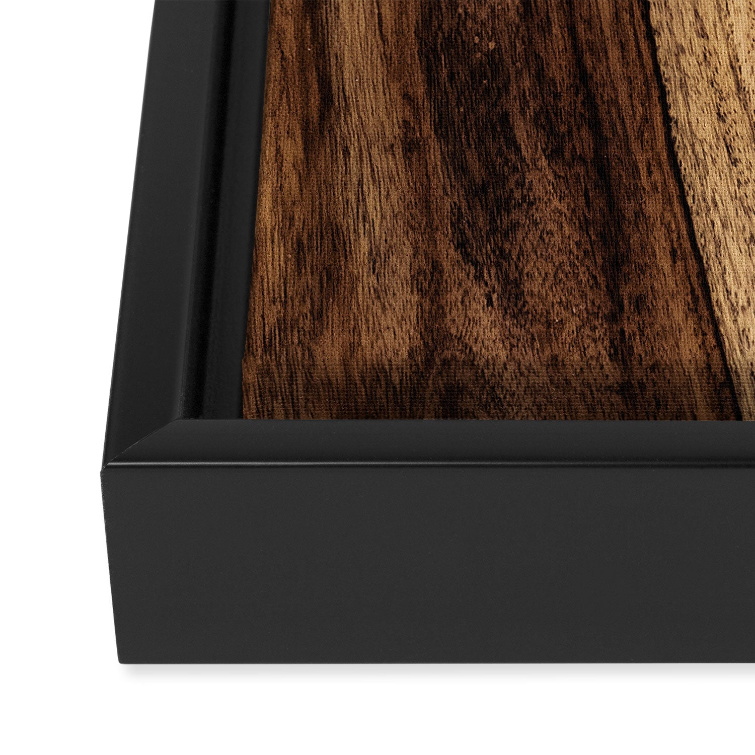 Sheesham Wood Grain Texture, Close Up Framed Canvas Print Gallery Image 3