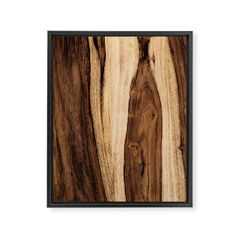 Sheesham Wood Grain Texture, Close Up Framed Canvas Print Gallery Image 8