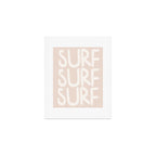 Boho Surf Surf Surf Print Art Print Gallery Image 1