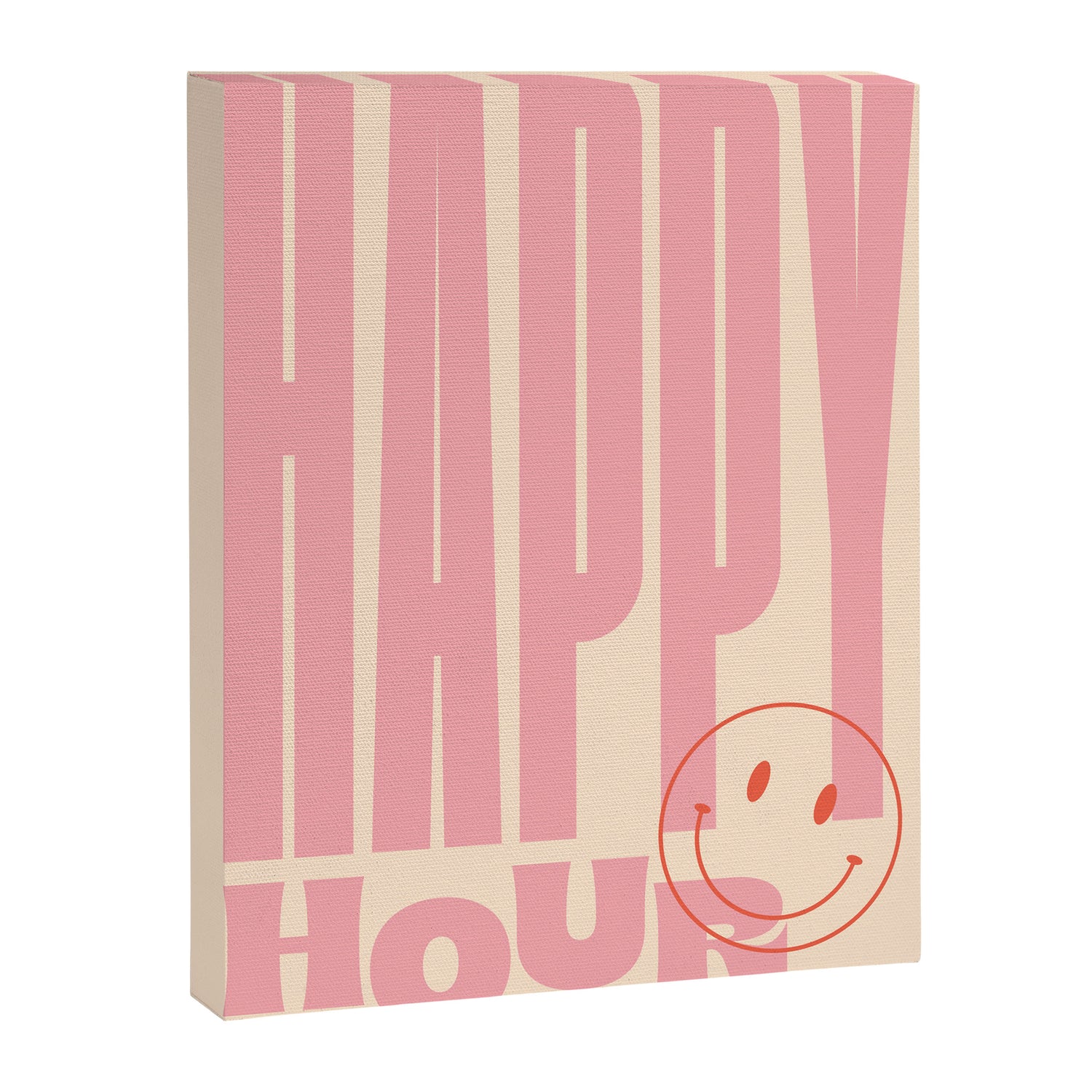 Happy Hour Pink Canvas Print Gallery Image 6