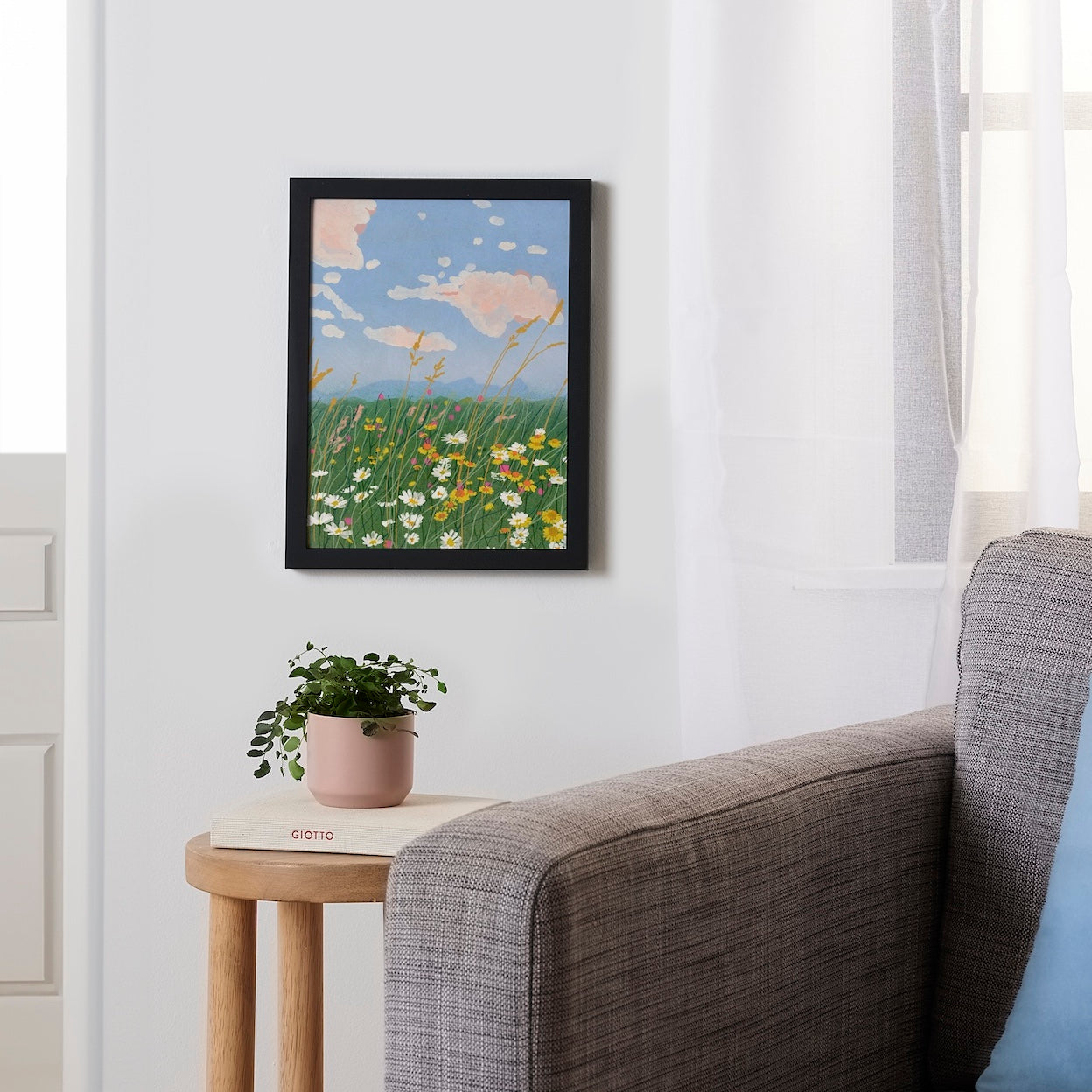 Azure Dreams Framed Poster