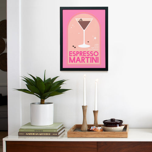 Espresso Martini Framed Poster