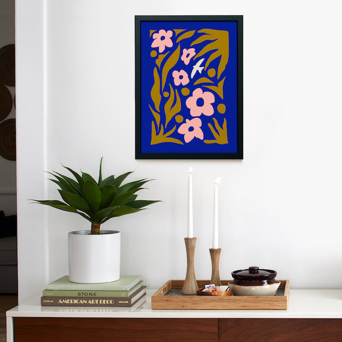 My Utopia Garden Framed Poster