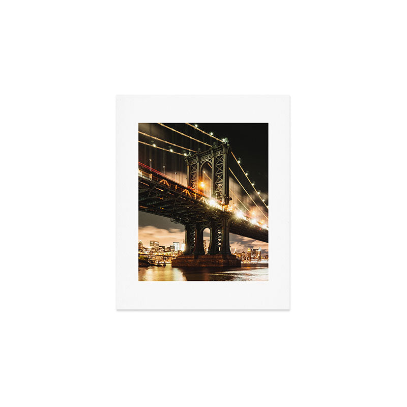 manhattan bridge Art Print Gallery Image 1