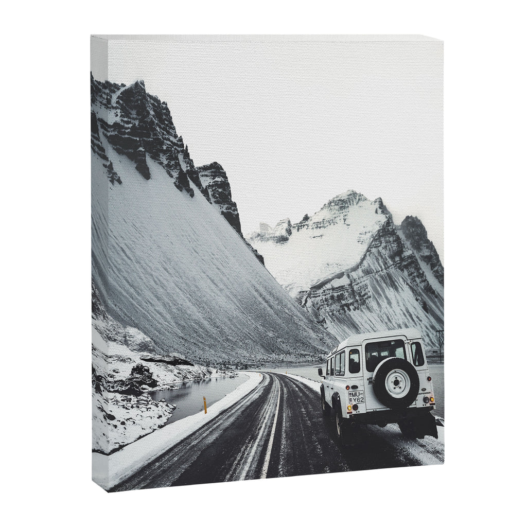 on the road in iceland Canvas Print Gallery Image 6