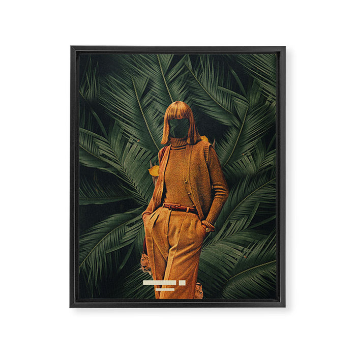 1974 - Annie Retro collection Framed Canvas Print Gallery Image 1