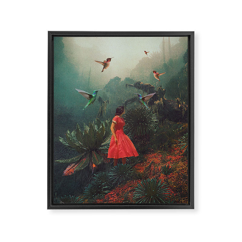 20 Seconds before the Rain Framed Canvas Print Gallery Image 6