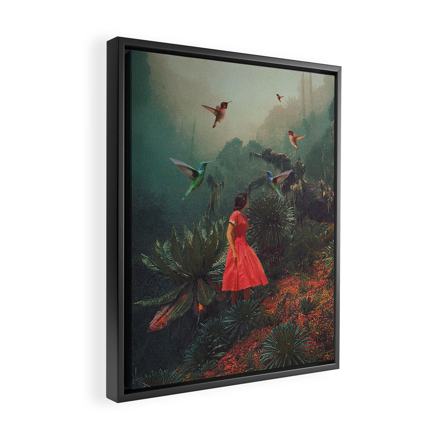 20 Seconds before the Rain Framed Canvas Print Gallery Image 2