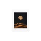 a Golden space glimpse Art Print Gallery Image 1