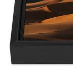 a Golden space glimpse Framed Canvas Print Gallery Image 3