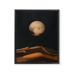 a Golden space glimpse Framed Canvas Print Gallery Image 6