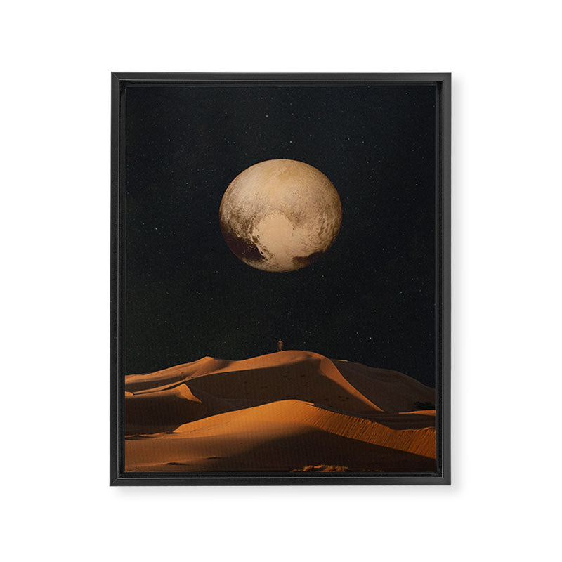a Golden space glimpse Framed Canvas Print Gallery Image 6
