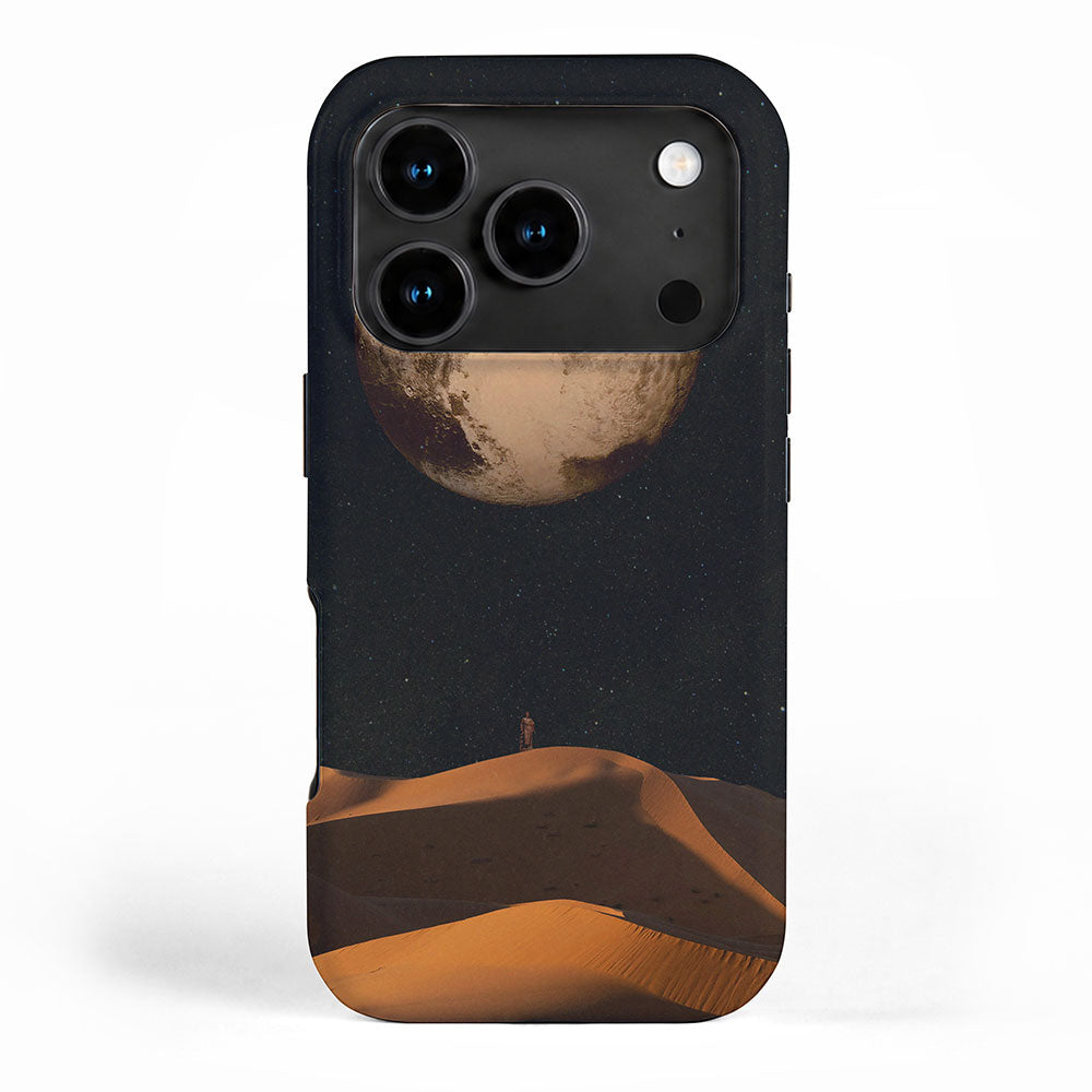 a Golden space glimpse iPhone Case Gallery Image 1