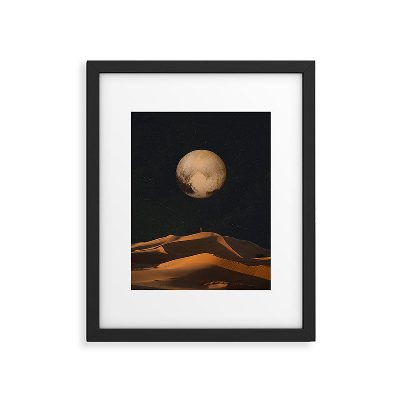 a Golden space glimpse Framed Art Print Gallery Image 4