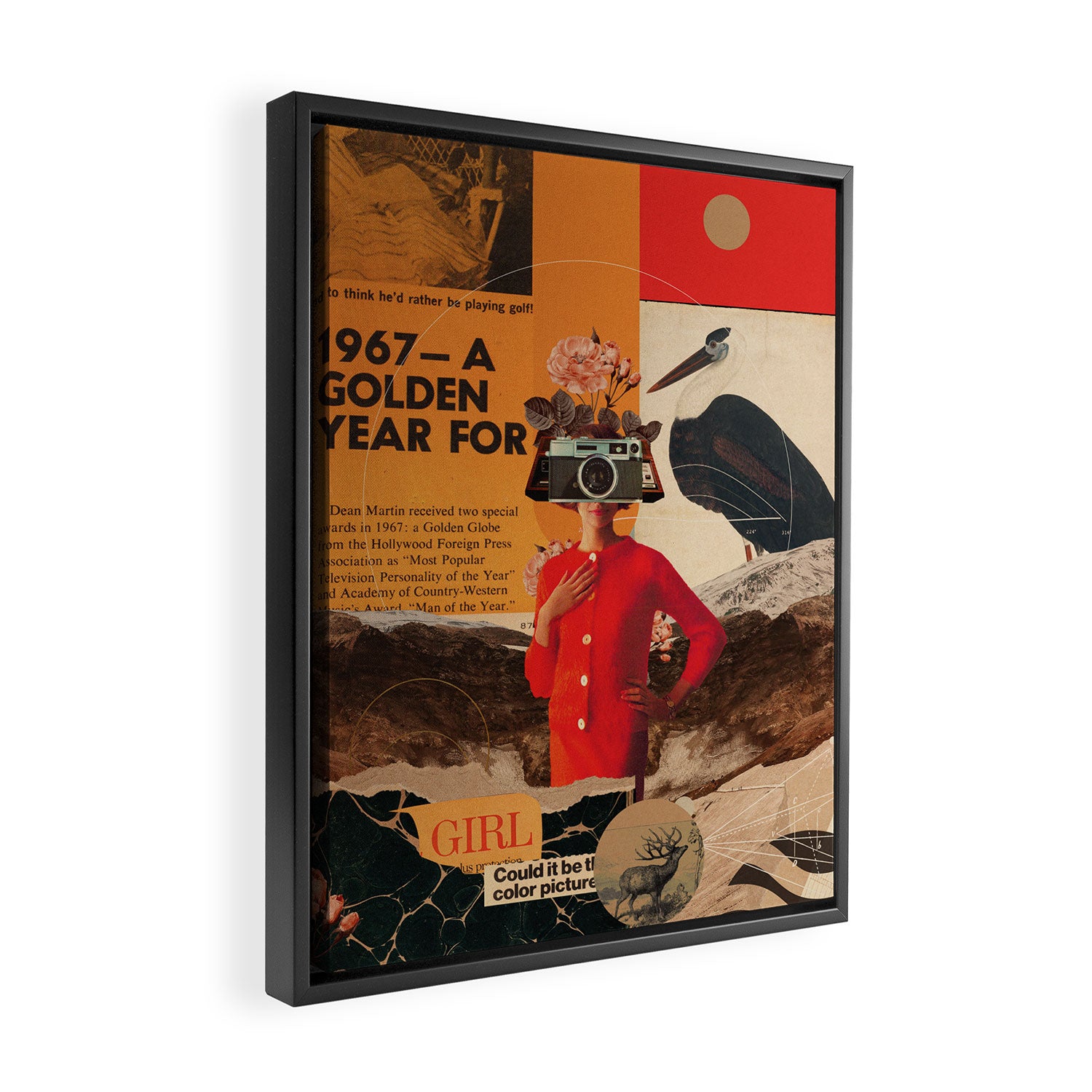 a Golden Year Framed Canvas Print Gallery Image 2