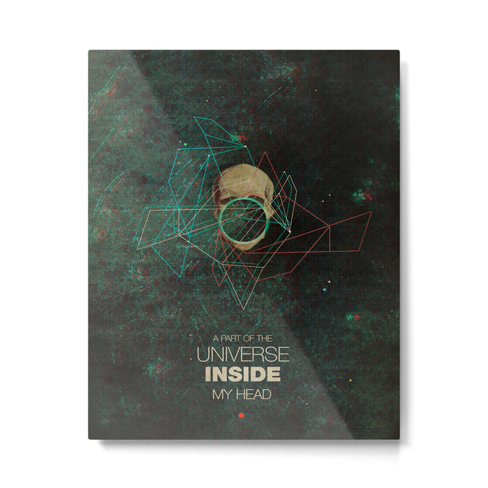 A Part Of The Universe Inside My Head Metal Print Gallery Image 1