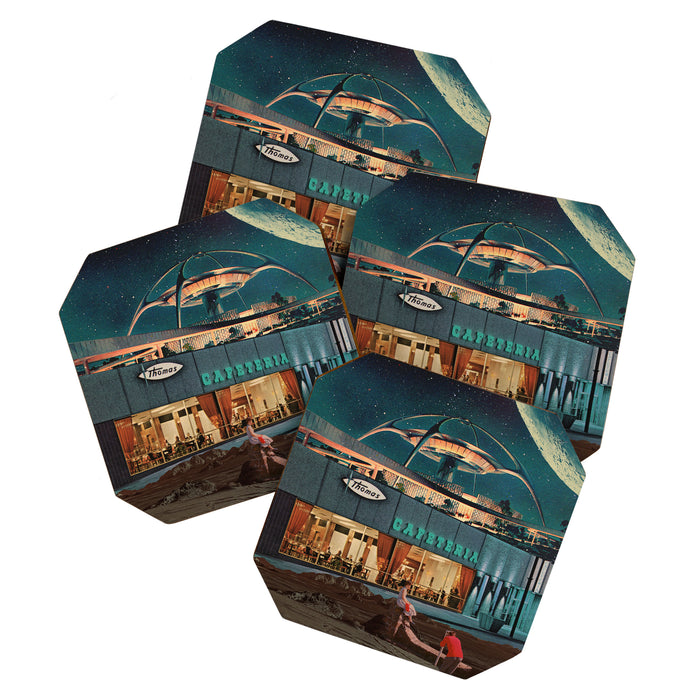 a Postcard from year 2346 Coaster Gallery Image 1