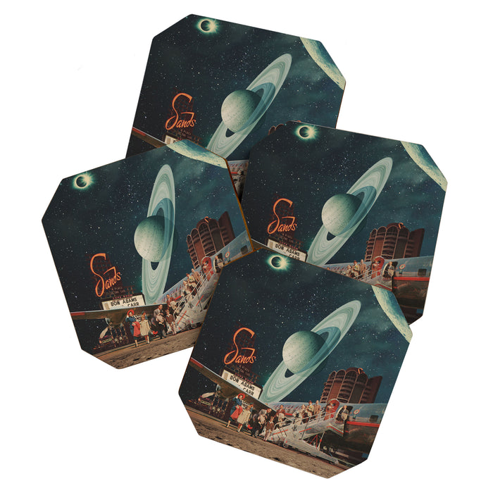 a Postcard from year 2348 Coaster Gallery Image 1