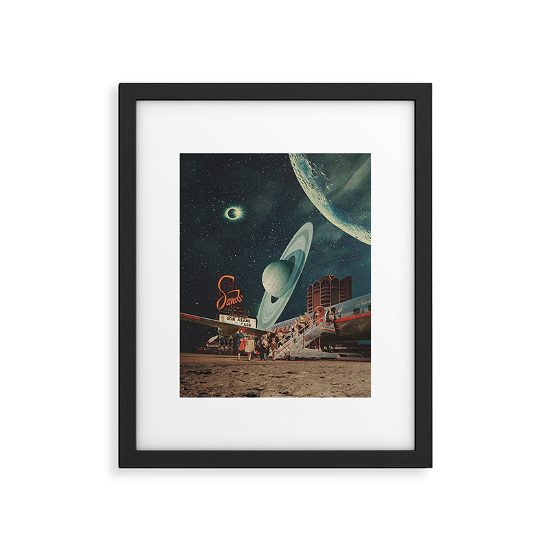 a Postcard from year 2348 Framed Art Print Gallery Image 5