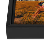 a postcard from year 2349 Framed Canvas Print Gallery Image 3