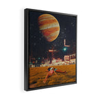 a postcard from year 2349 Framed Canvas Print Gallery Image 2