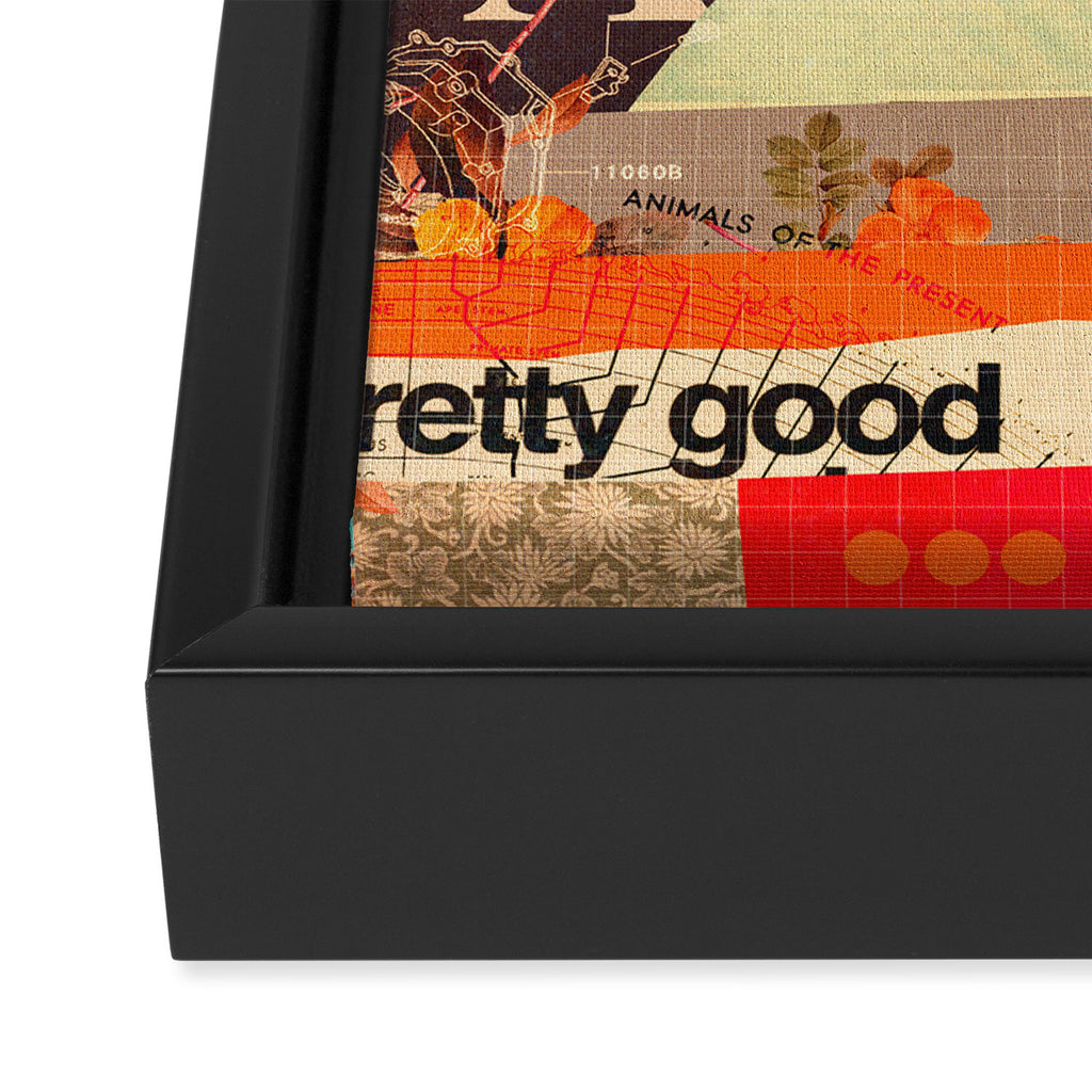 a Pretty pretty good Life Framed Canvas Print Gallery Image 3