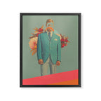 Absent Through my Adultness Framed Canvas Print Gallery Image 6