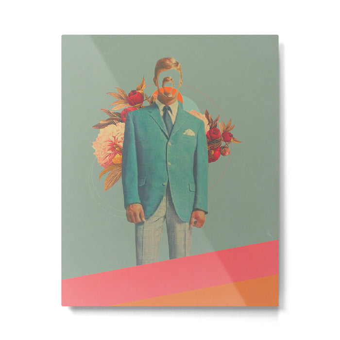 Absent Through my Adultness Metal Print Gallery Image 1