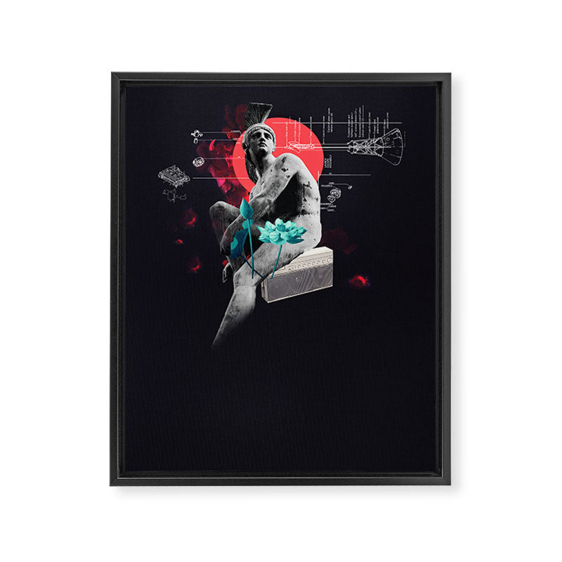 Again Framed Canvas Print Gallery Image 8