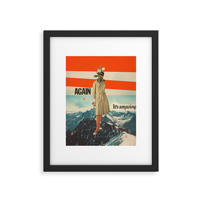 Again, It's Amazing Framed Art Print Gallery Image 1
