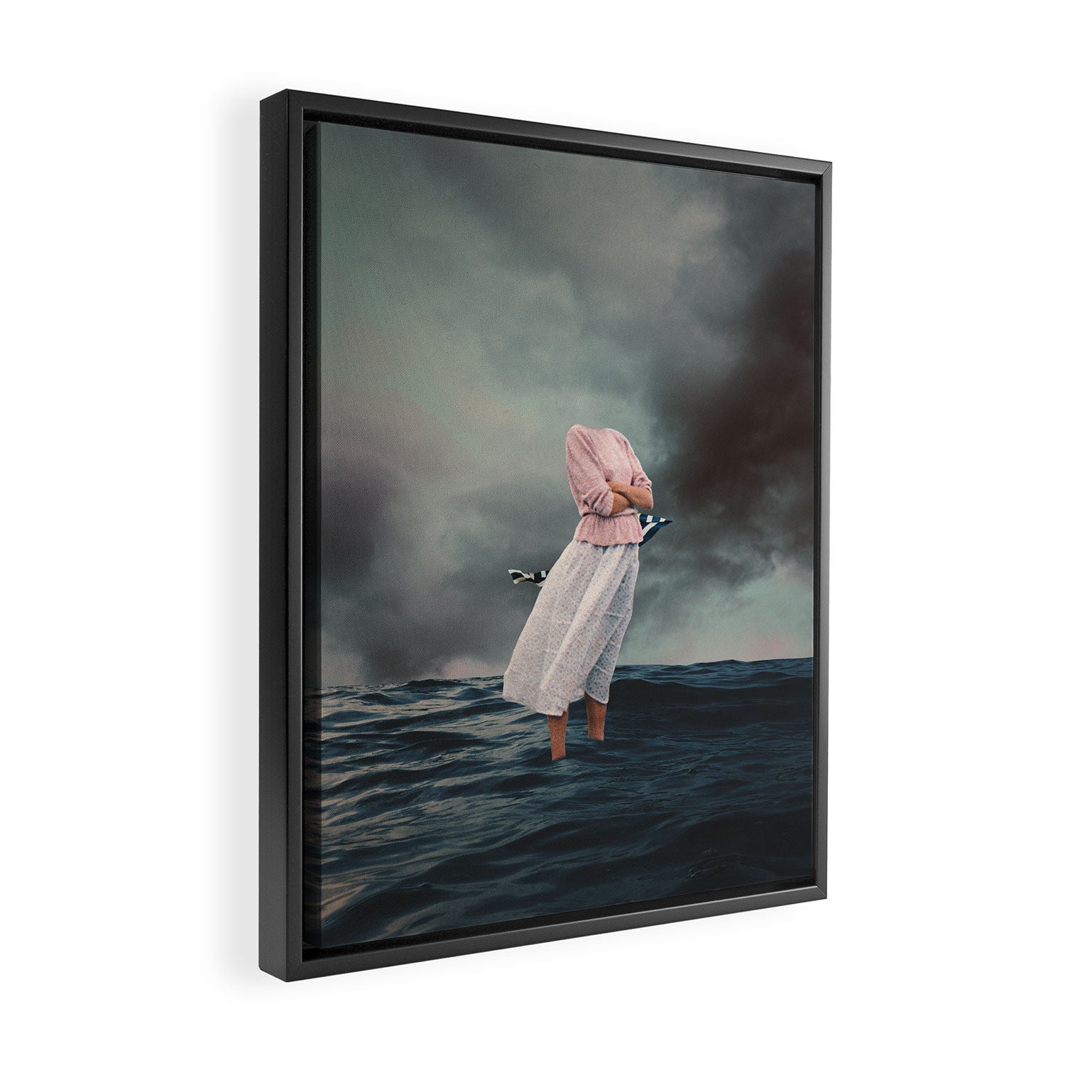 All my Ships are Yours Framed Canvas Print Gallery Image 2