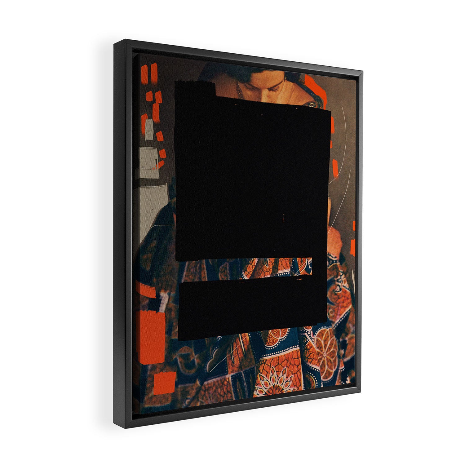 All that She Covers Framed Canvas Print Gallery Image 2