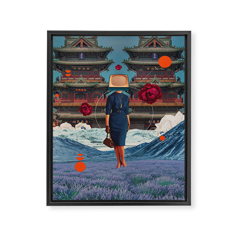 Almost There, Almost Then. Framed Canvas Print Gallery Image 6